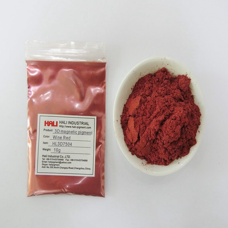 3D magnetic pigment,three-dimensional pigment,3D magic powder,1lot=10g,item:HL3D235,color:dark green...