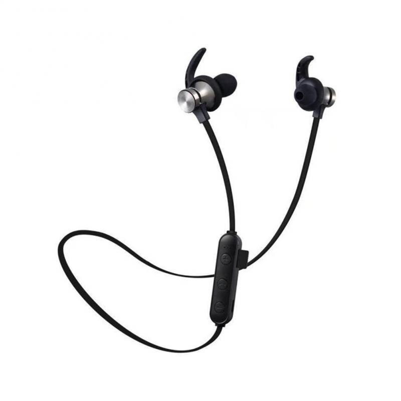 Wireless Bluetooth Earphones Magnetic Sports Running Headset Sport Earbuds Noise Cancellation Headphones For Smartphone Laptop