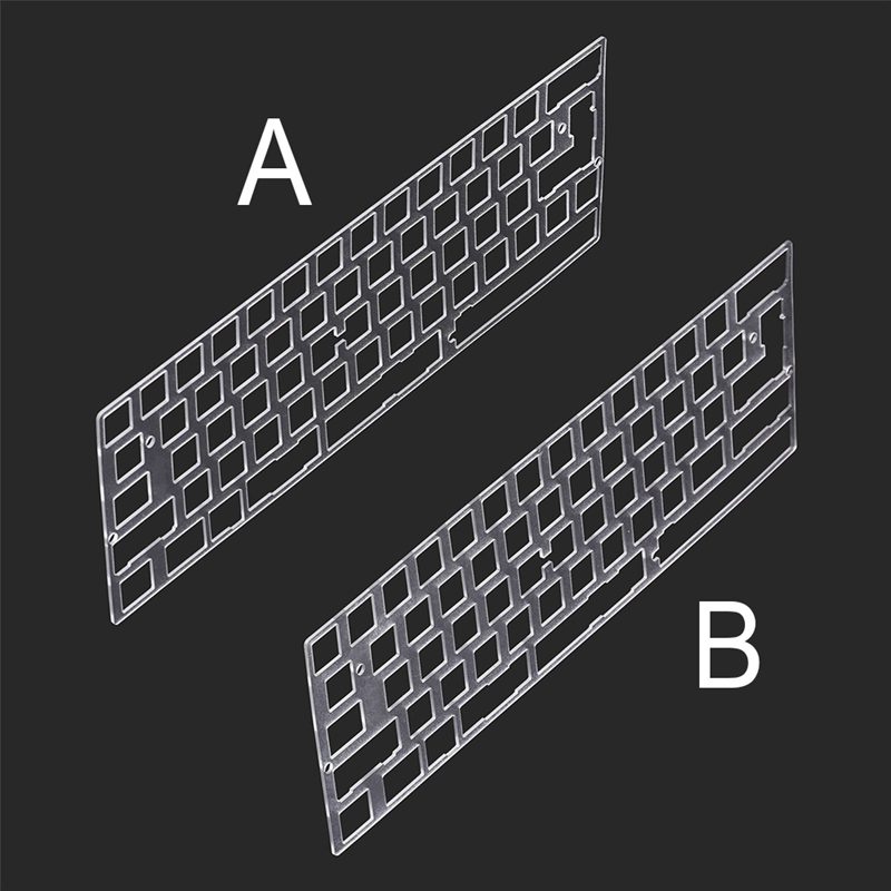 60% PC Plate for Mechanical Keyboard Polycarbonate Plate