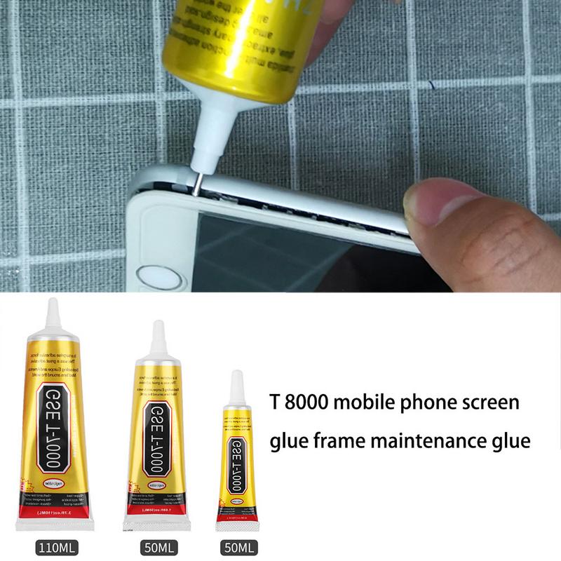 T-8000 Liima 110ml - Monikäyttöinen Epoksihartsi Puhelimen Näytön, LCD:n, Ikkunan DIY Korjaukseen