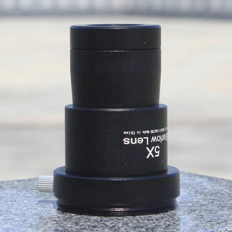 1.25 Inches 5X Barlow Lens Fully Metal Green Film Grandado