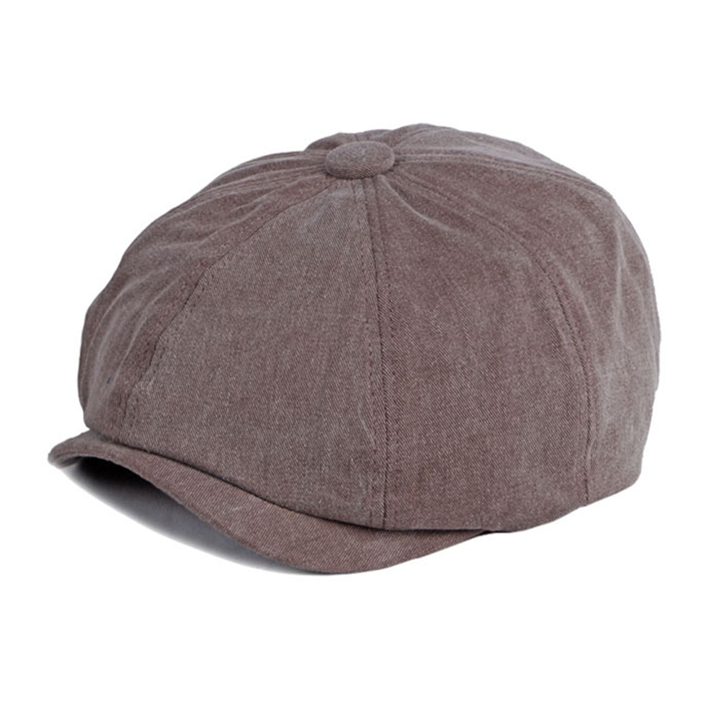 Papillon Do vieux coton, casquette de livreur, chapeau d&#39;hiver pour hommes et femmes, casquette octogonale Vintage, béret de peintre, noir, kaki, café: Coffee