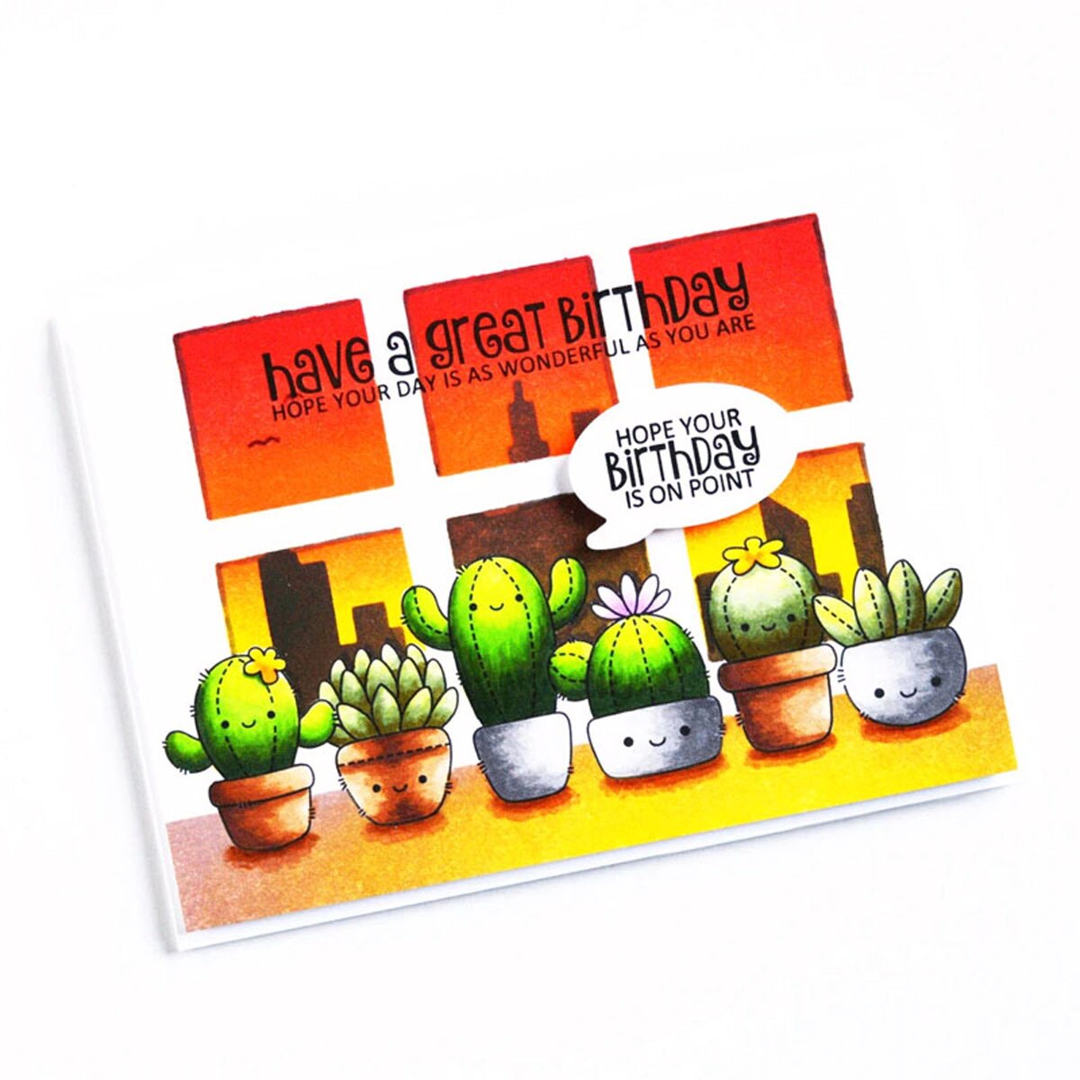 Metal Cutting Dies Lovely Bonsai Succulent Cactus Embossing Stencil Template for DIY Scrapbook Paper Cards Making