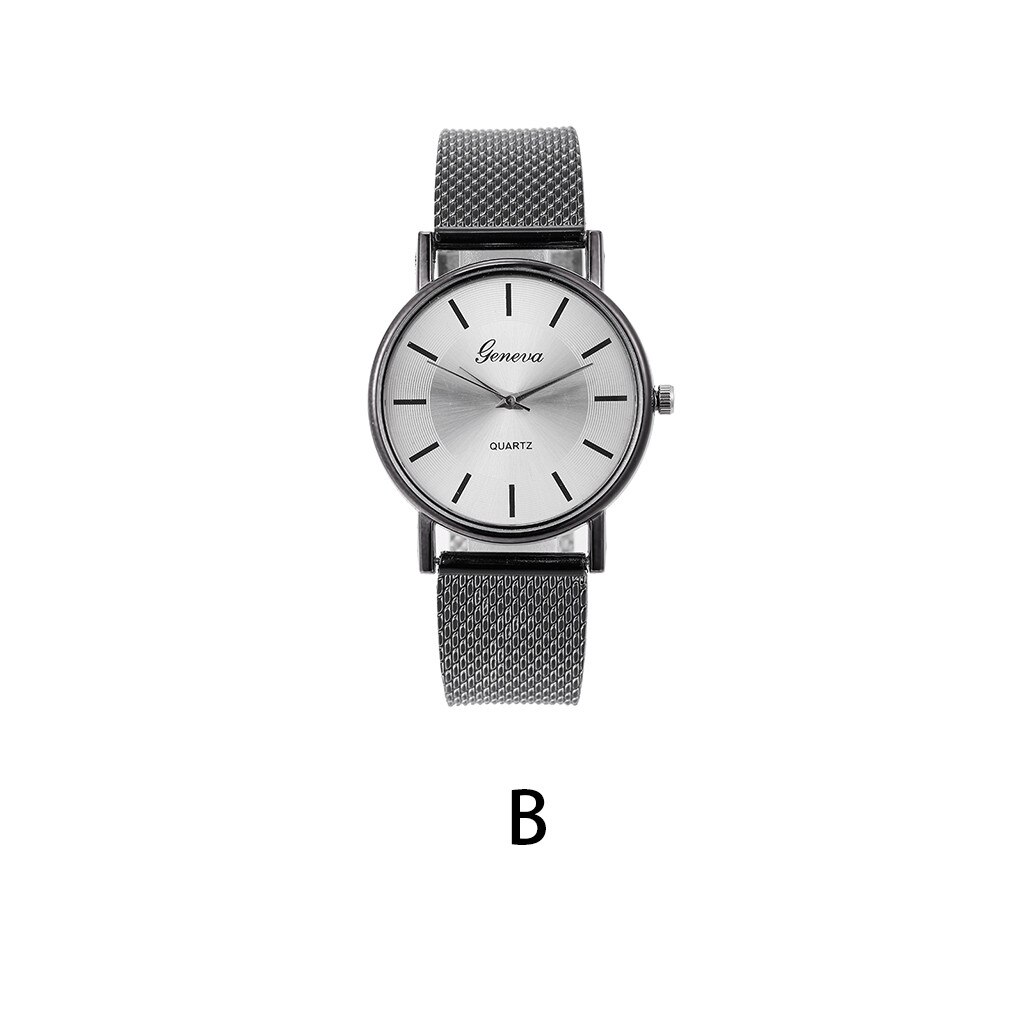 Quartz Horloge Vrouw High-End Blauw Glas Leven Waterdichte Onderscheiden Часы Наручные Женские Dames Horloges: B