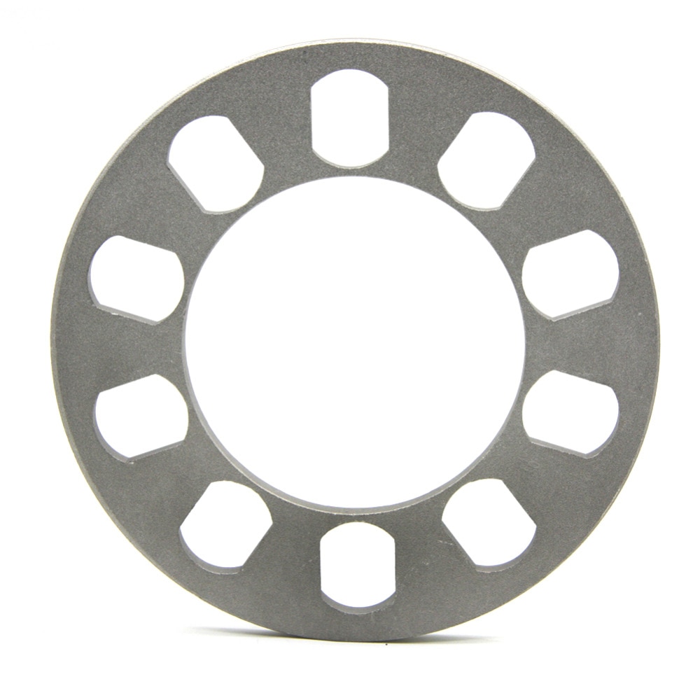 TIROL T12849c 4 piezas espaciador de rueda Universal 5 orificios 8mm adaptador de rueda de aluminio ajuste 5 orugas 5X114,3 5X120 5X120,7 5X127