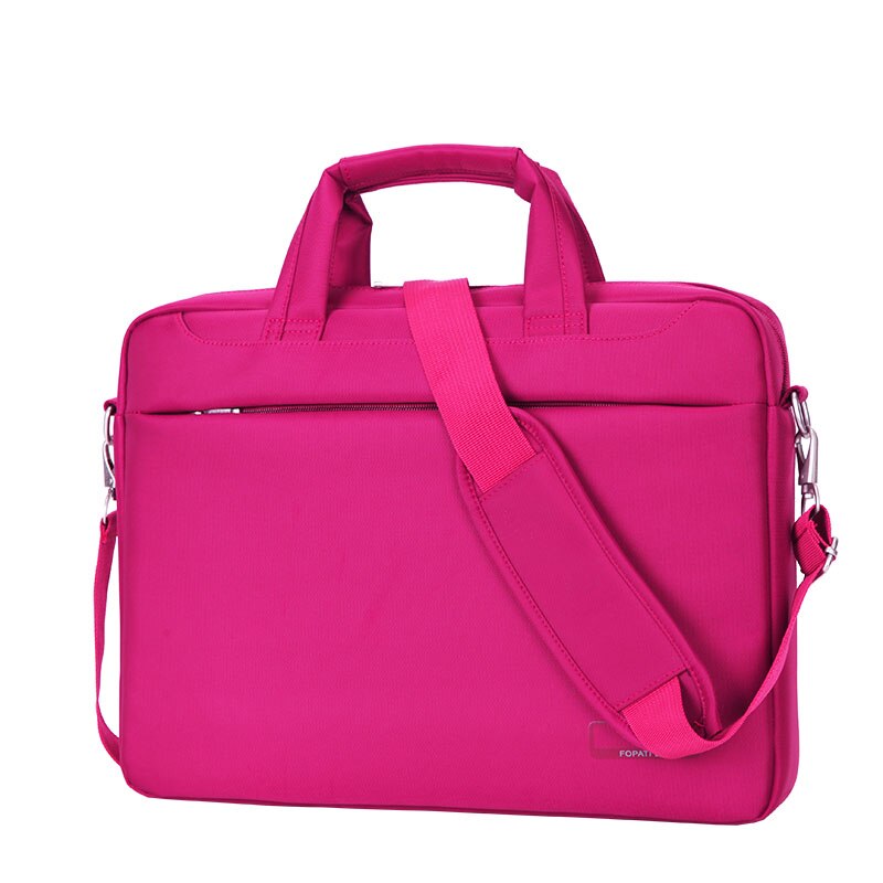 Kissyenia-maletín para ordenador portátil de viaje de negocios para hombre, Tablet PC impermeable de 15 pulgadas, A4, bolso para computadora portátil a prueba de golpes, KS1197: Pink 14inch