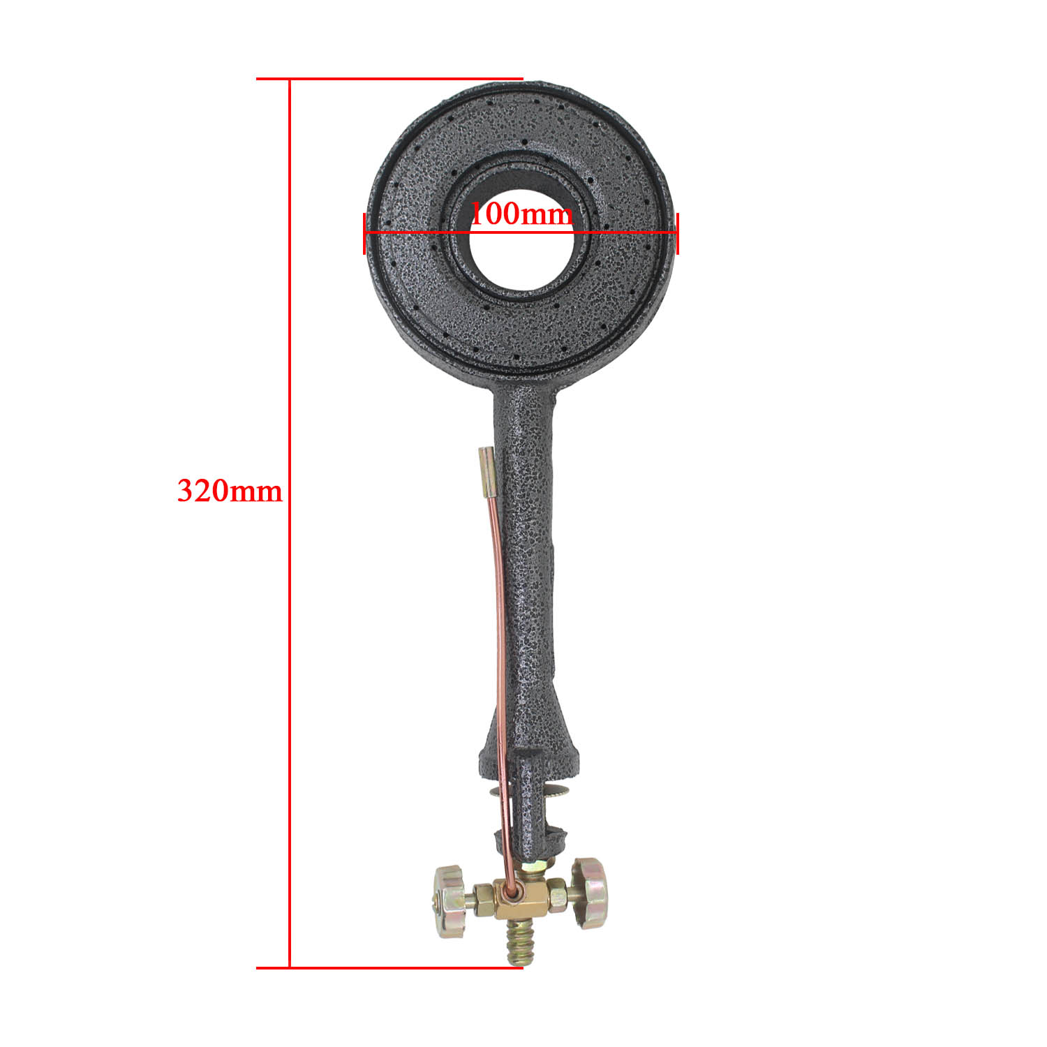 stove natural gas liquefied oven stove kitchen propane portable gas jet burner stove Cast Iron Burner for: 320x100mm