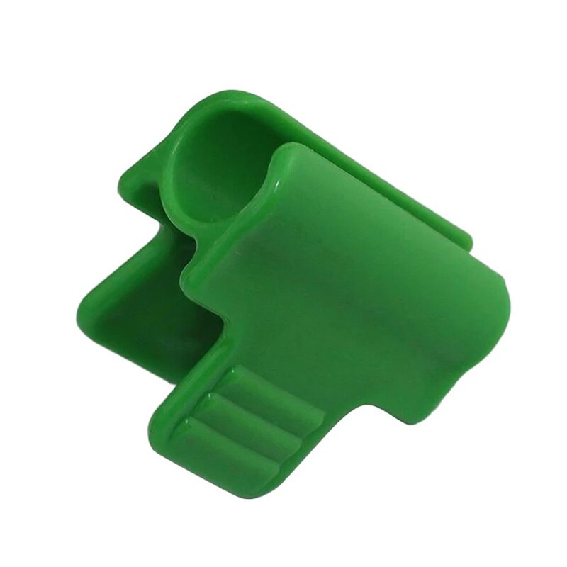 10pcs Plastic Film Clip Greenhouse Frame Pipe Clamps Shade Net Fixed Buckle Clip Garden Supplies for Outter Diameter 11mm Tube