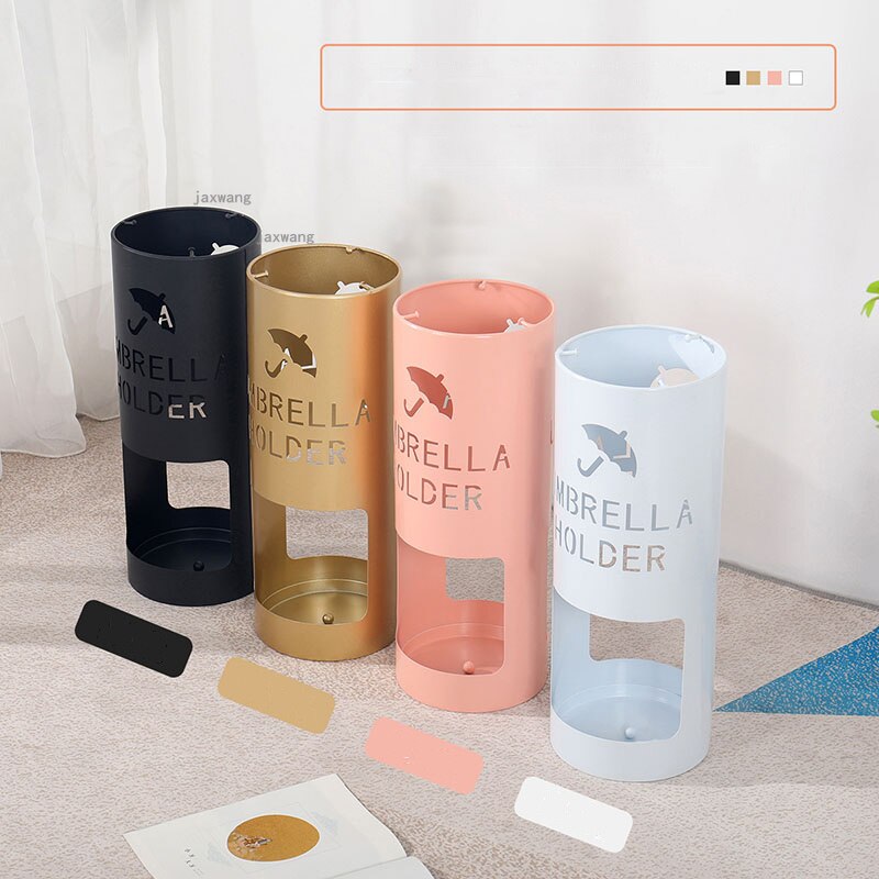 Paraguas de hierro forjado para restaurante y balcón, soporte para muebles del hogar, vestíbulo de Hotel, Cubo de almacenamiento para dormitorio