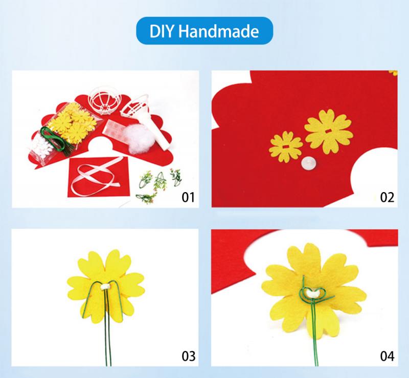 Material Paket Geschmack Strauß Tasten Blumensträuße Blume DIY Material Paket Dekorative Papier Schnur murmeln der Schild DIY Spielzeug