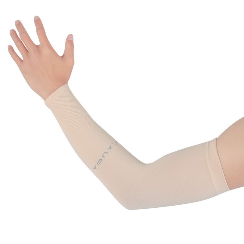 1 Pair Arm Sleeves Breathable Outdoor Cycling Running Arm Warmers Protectors For Sun Protection Sleeves Compression Unisex: F