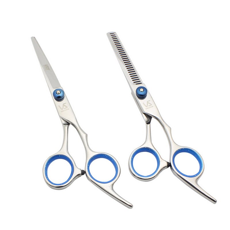 7PCs/Set Salon Hair Cutting Thinning Scissor Barber Shears Set With Case For Hair Salon/Barber/Hairdresser And Home
