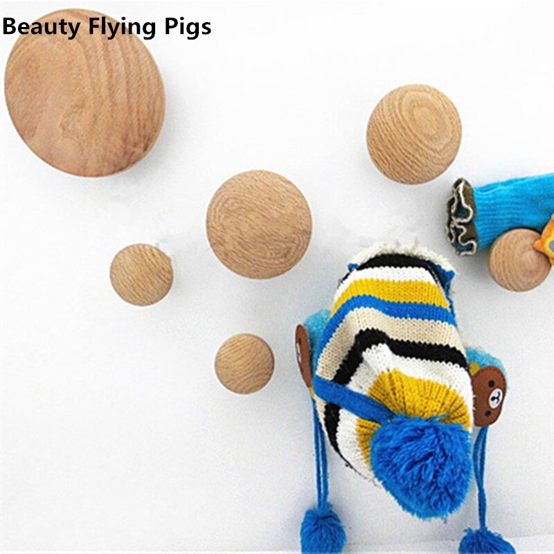 Dekoracyjny ścienny wieszak na płaszcze/wieszak ścienny Japonia styl wieszaki na ścianę na klucze/ubrania DIY drewniany wieszak na torebki hak drewniane wieszaki prezent