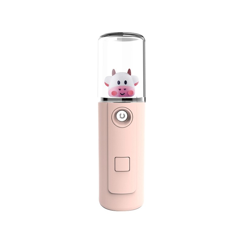 Portable Nano Mist Facial Sprayer Beauty Instrument USB Humidifier Rechargeable Nebulizer Face Steamer Moisturizing Beauty Spray: A-06