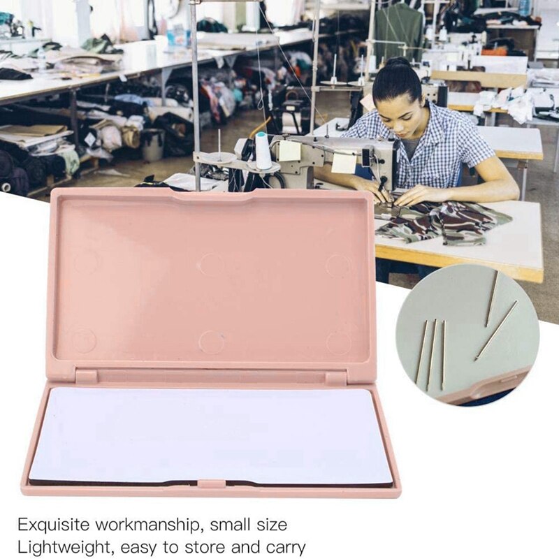 Magnetic Needle Case Cross Stitch Sewing Needle Box Sewing Stitching Pin Storage Case Organizer Container Tool