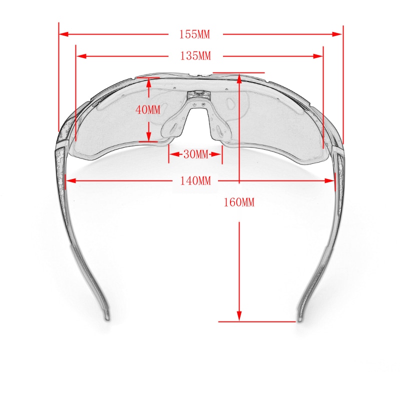 Gafas de ciclismo polarizadas para hombre UV400 MTB, gafas deportivas, gafas de sol para ciclismo, gafas de sol para ciclismo, gafas de pesca