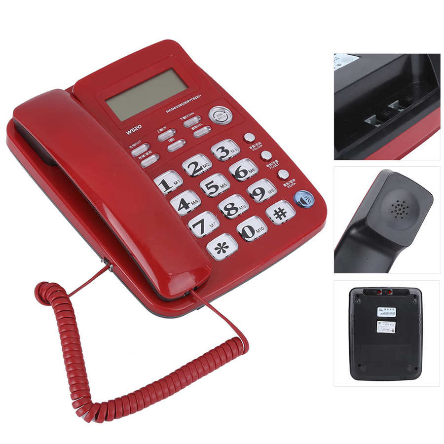 Office Domestic Business Caller Identification Telephone Fixed Hands Free Call Landline