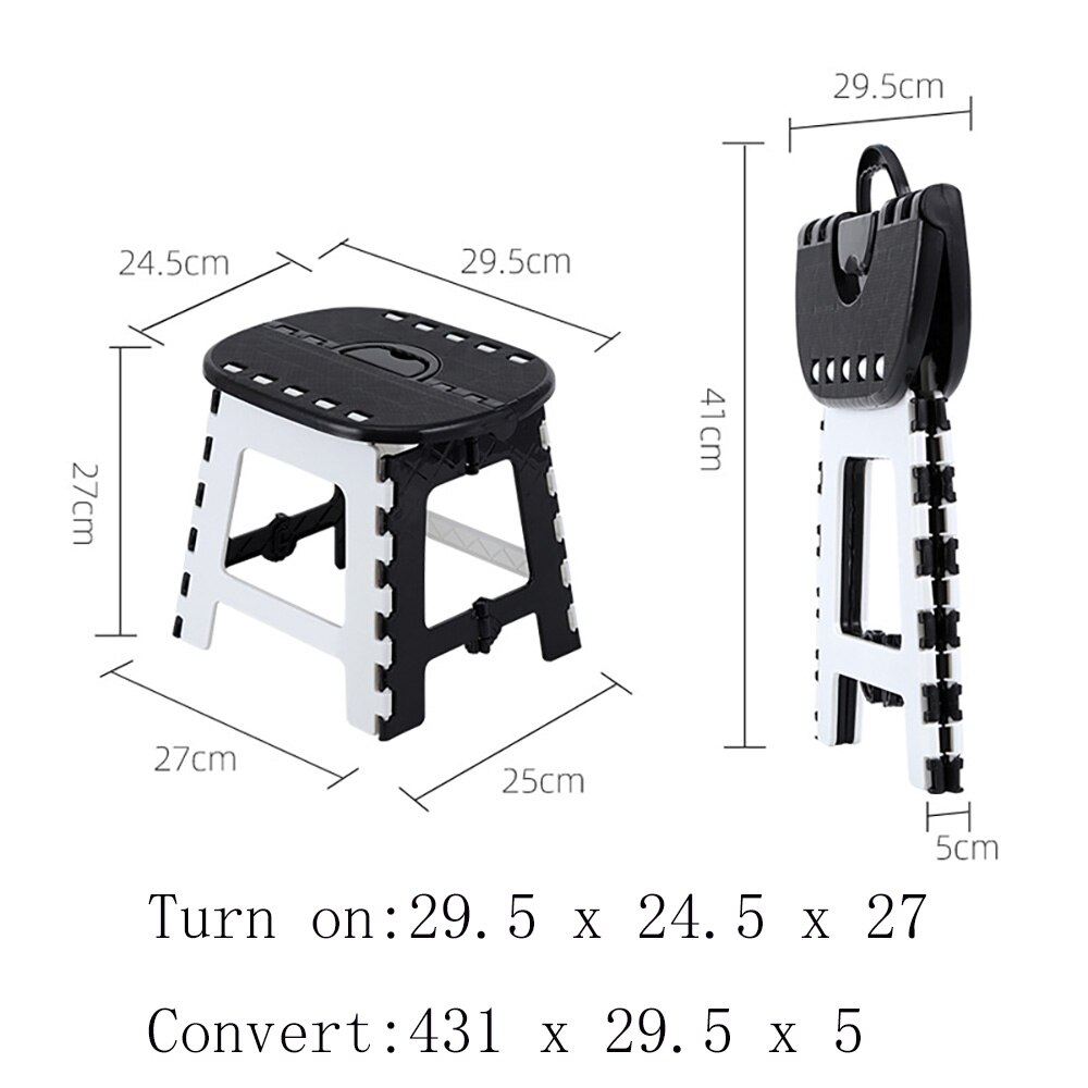 Folding Step Stool Foldable Stool For Kids & Adults, Kitchen Garden Bathroom Collapsible Stepping Stool