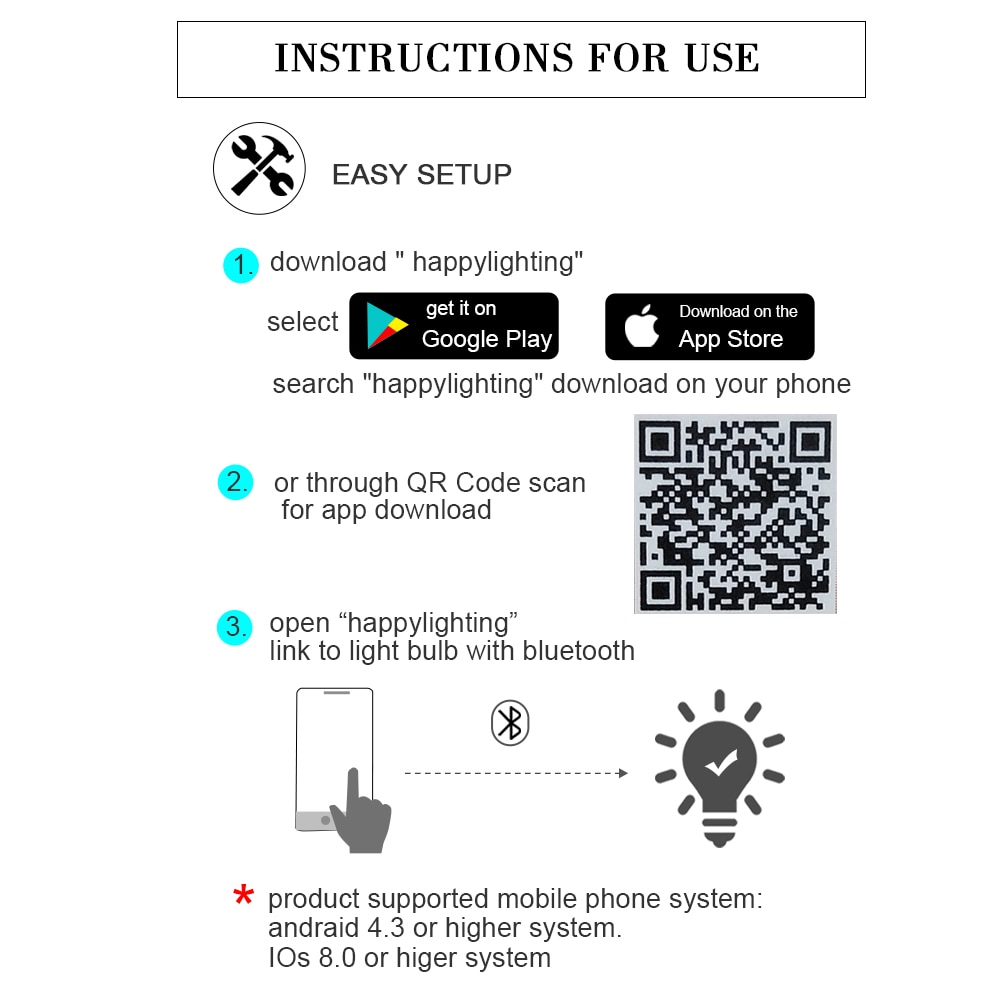 15W Ampul Led E27 Rgbw Bluetooth Gloeilamp B22 20 Modi Music Control Multicolor Smart Lamp 85-265V Ios Android Bluetooth 4.0