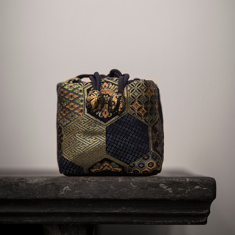 Chinese Style Retro Brocade Tea Set Storage Bag Po... – Vicedeal
