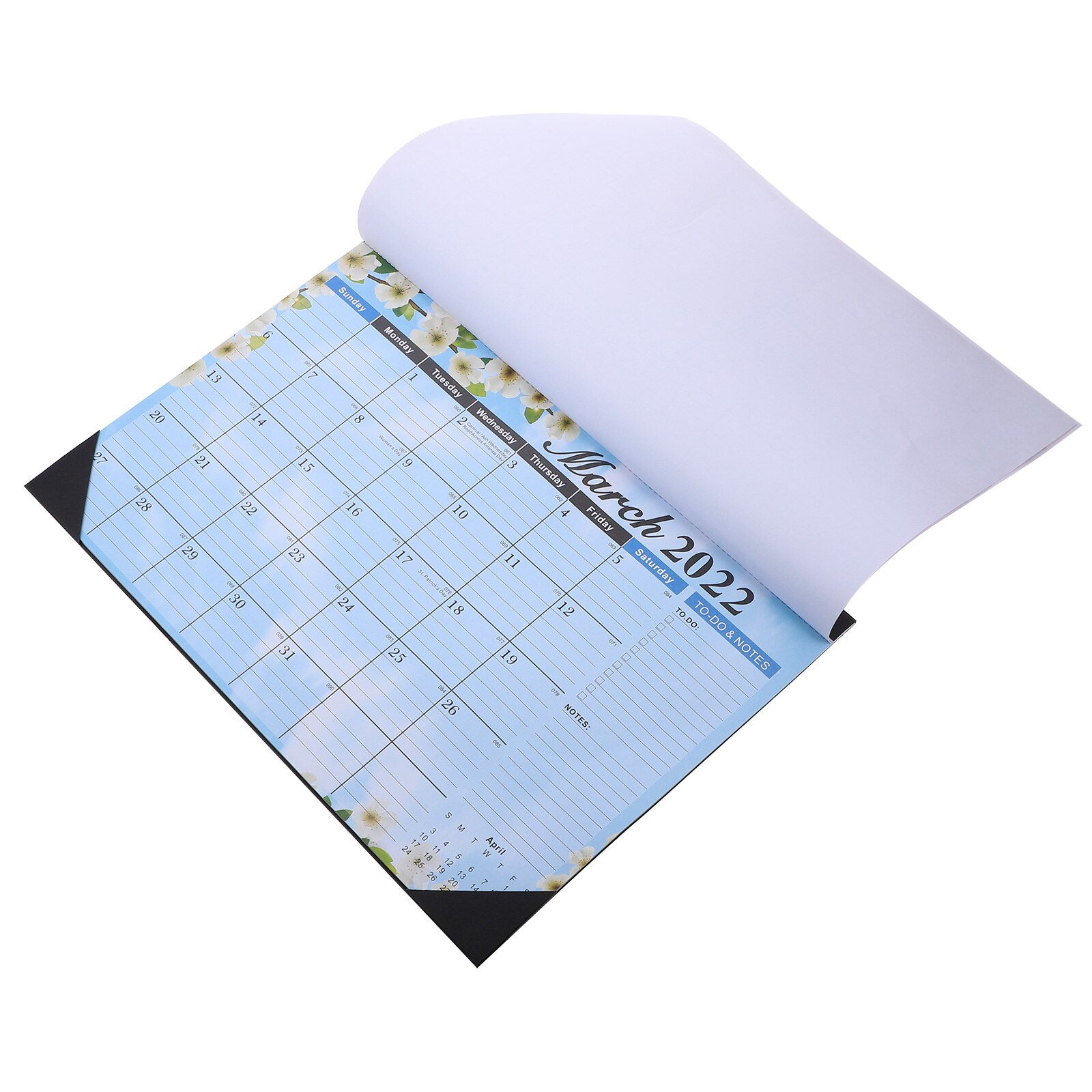 January 2022 - June 2023 Wall Calendar Notepad Hanging Calendar Monthly Desk Calendar: Default Title