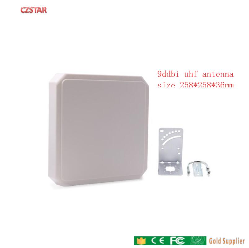 5.5dbi small uhf rfid antenna long range Circular Polarization antenna 1-10m compatible impinj alien multi ports reader gen2 epc