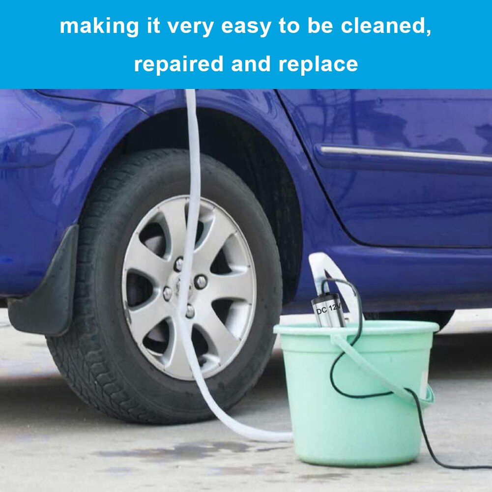 Diesel Fuel Pump 38mm 12V 24V Electric Gasoline Oil Air Transfer Tools Extractor Emergency Vehicle Car Plug Pumping Core Vents