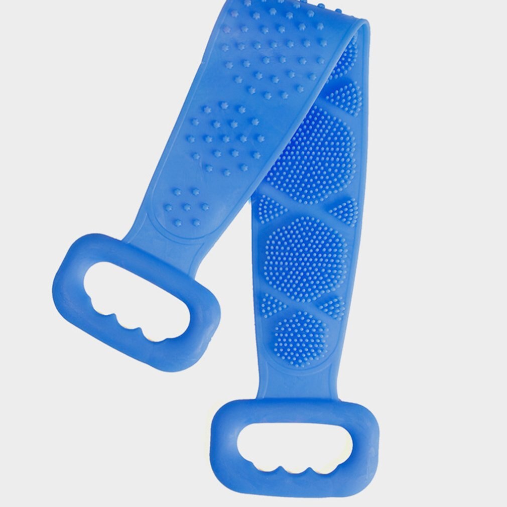 1 Set Wrijven Artefact Siliconen Badhanddoek Bad Wrijven Terug Massage Bad Borstel Silicone Borstels Bad Handdoeken