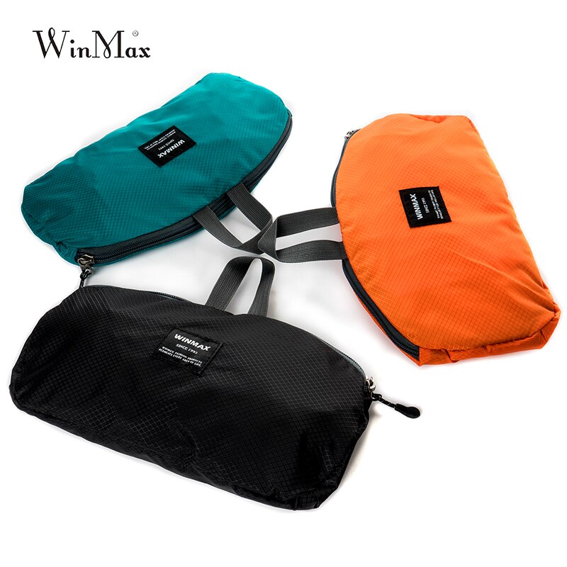 Mochila de viaje de piel de nailon impermeable para hombre, bolsa de viaje transpirable, grande, ligera, plegable, para senderismo, fácil de llevar