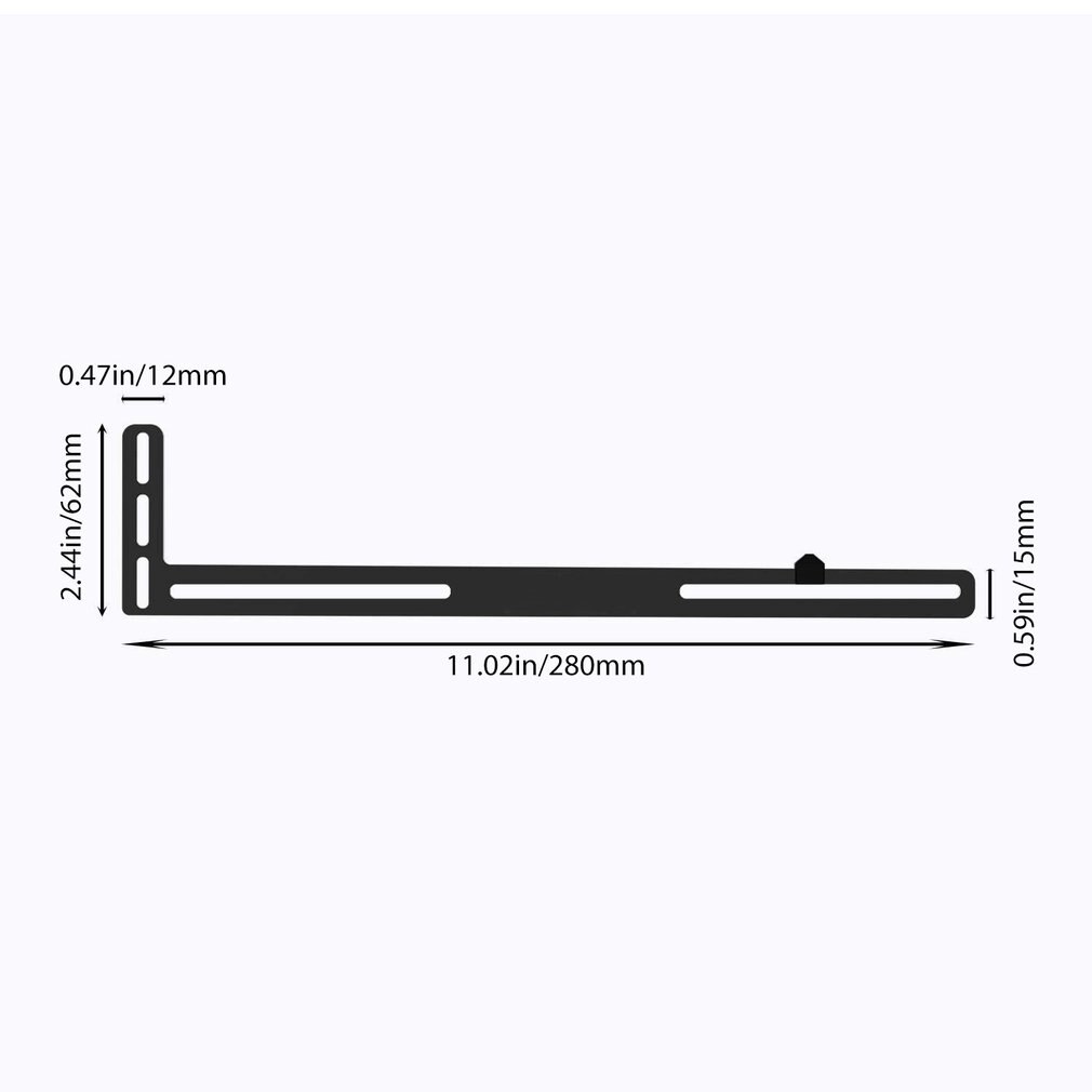 LIAN LI Metal Bracket used for Graphics Card Bracket Aluminum L-shaped Bracket Graphics Card Radiator