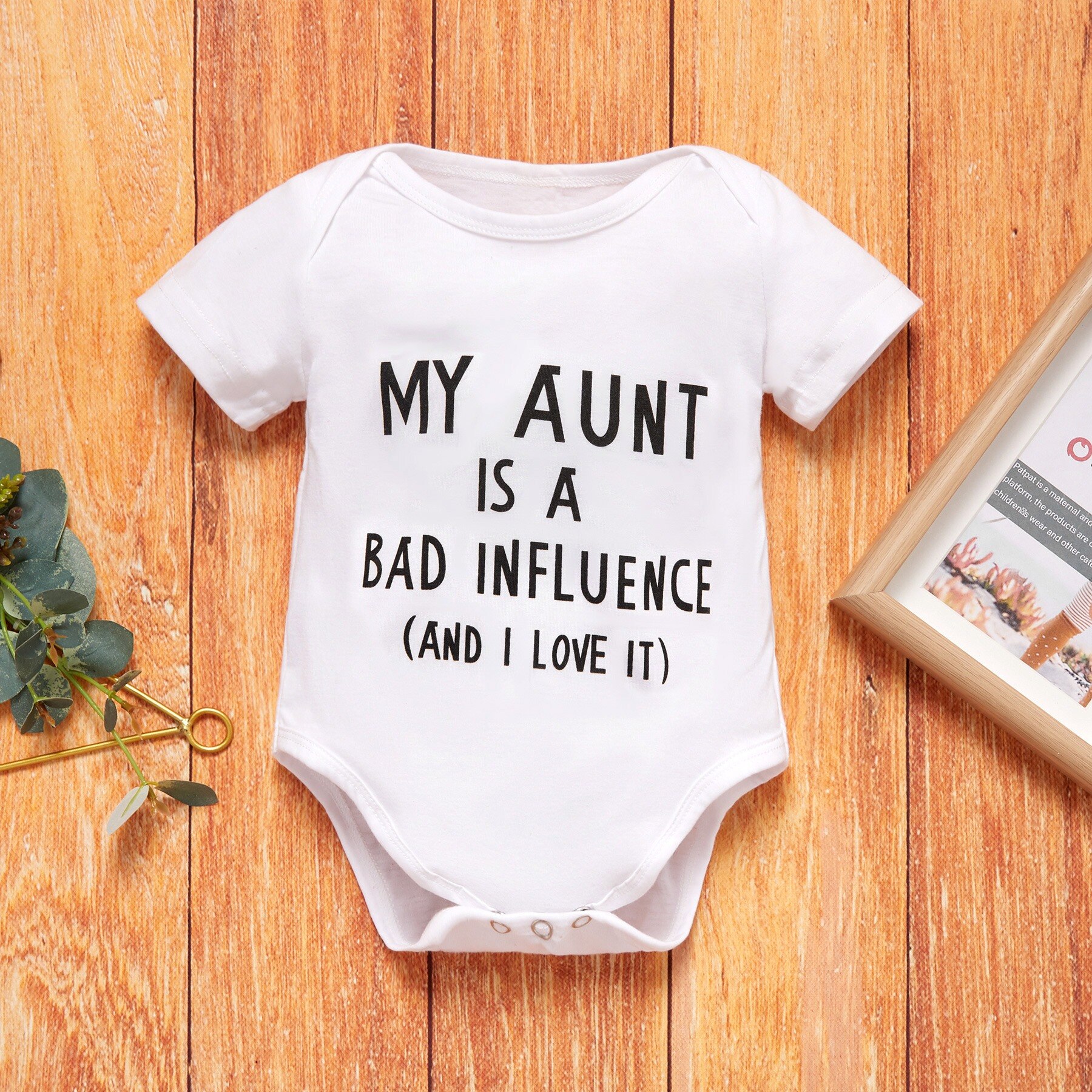 Baby Meisje Jongen Romper Kleding Brief Afdrukken Korte Mouwen Zomer Baby Bodysuit Jumpsuit