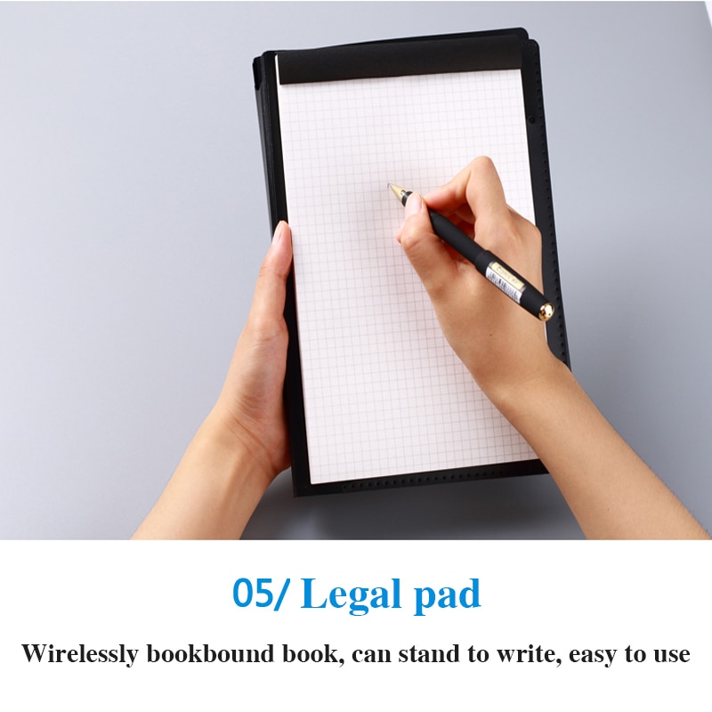 Multi function management book plan Notepad agenda business meeting notebook planner Gel Pen memo pad B5 office supplies