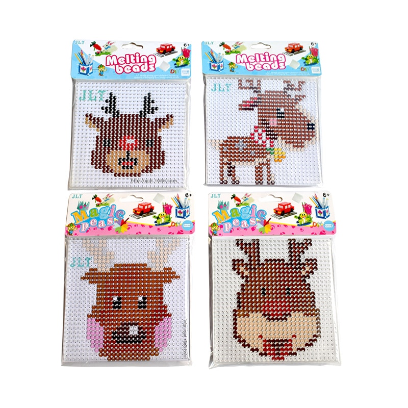 Cuentas de hama de 5mm para niños, abalorios para planchar, rompecabezas en 3d, Juguetes DIY