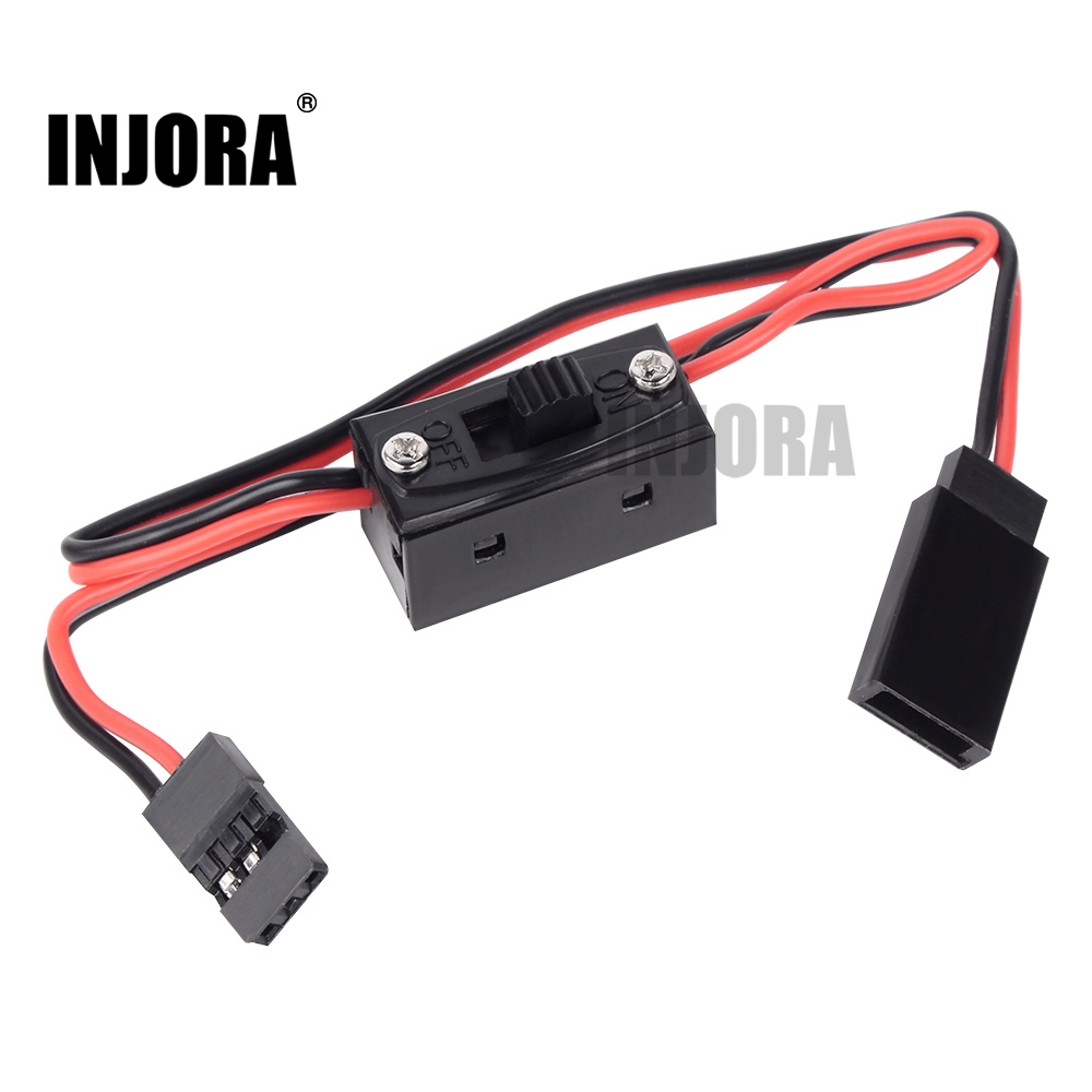 INJORA LED Light Control Schakelaar voor Traxxas TRX4 Axiale SCX10 90046 Tamiya RC Model Auto