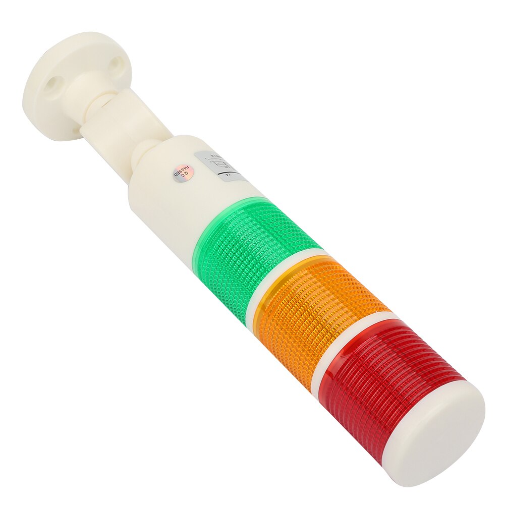 24V DC Industrial Warming Light 3-Layer LED Signal Tower Foldable Alarm Light for workshop construction site factory sentry box