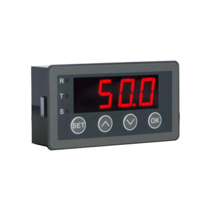 Digital Display Meter 0-10V 0-20mA 2-10V 4-20mA Analog Signal Eingang 0-10V anzeige Prozess Panel Meter Relais Heraus RS485 Port