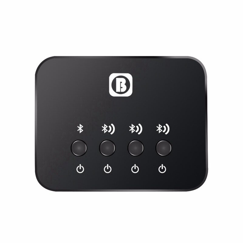 2in1 Bluetooth kabellos Audio- Absender Empfänger 3,5mm Musik Adapter TV HIFI