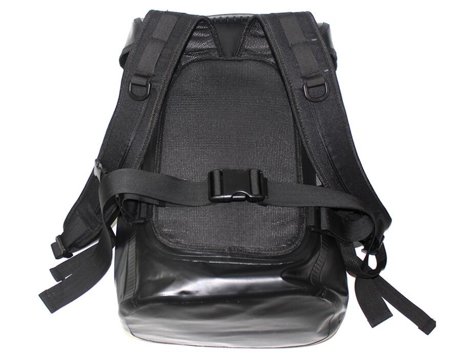 Pvc waterdichte droge tas 25l reflecties outdoor duiken opvouwbare strand zwemtas raften wandelen reizen oceaan rugzak