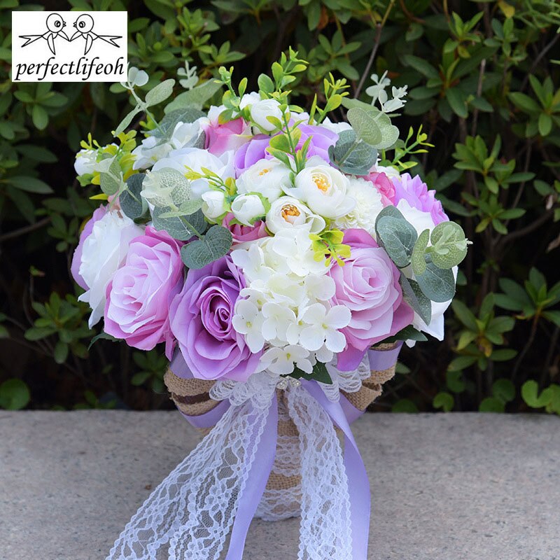 perfectlifeoh Wedding Decoration Wedding Bouquet Bridal Bouquet for Wedding Bouquet