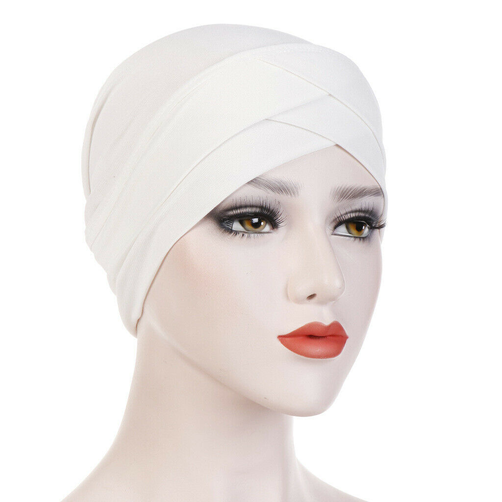 Muslimische Frauen Hijab Turban Hütte Kopf Schal Haarausfall Krebs Chemo Deckel Kopftuch wickeln Islamischen Mütze Motorhaube strecken Headwear Hütte