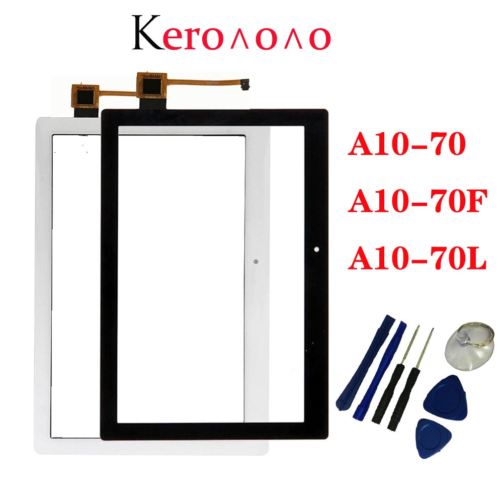 10.1 &quot;Voor Lenovo Tab 2 A10-70 A10-70F A10-70L Touch Screen Digitizer Panel Sensor Outer Glas Tablet Pc Onderdelen