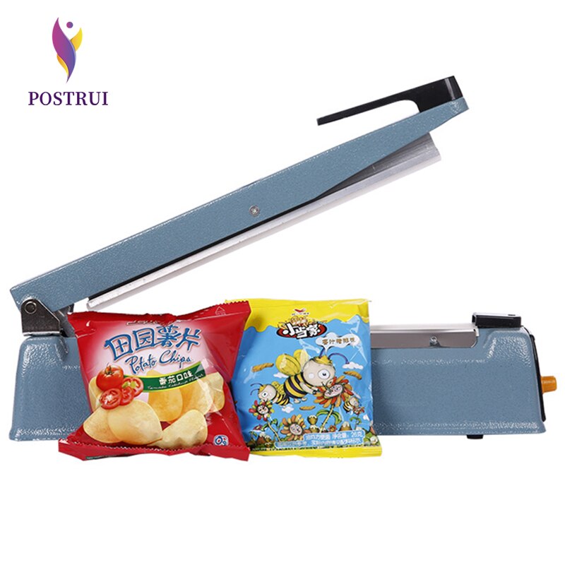 Handleiding Plastic Film Sealer Machine Warmte Impuls Sealer Poly Bag Plastic Film Sluitmachine Voor Thuis Keuken 220V 50hz