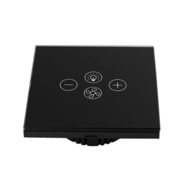 Smart wifi blæser lysafbryder eu / us loftsventilator lampe switch timer indstilling