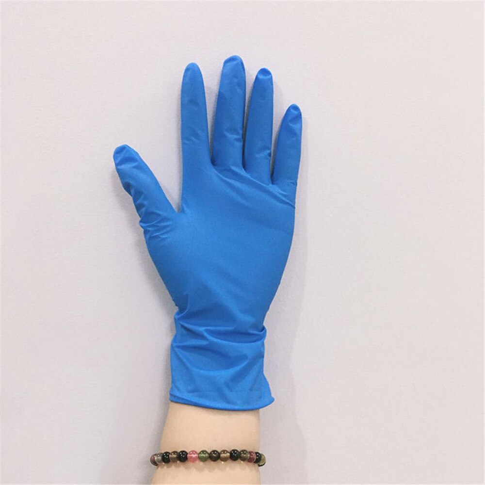100 PCS Disposable Children Nitrile Gloves Food Grade Kids PVC Rubber Latex Gloves Boy Girl Housework Small Size