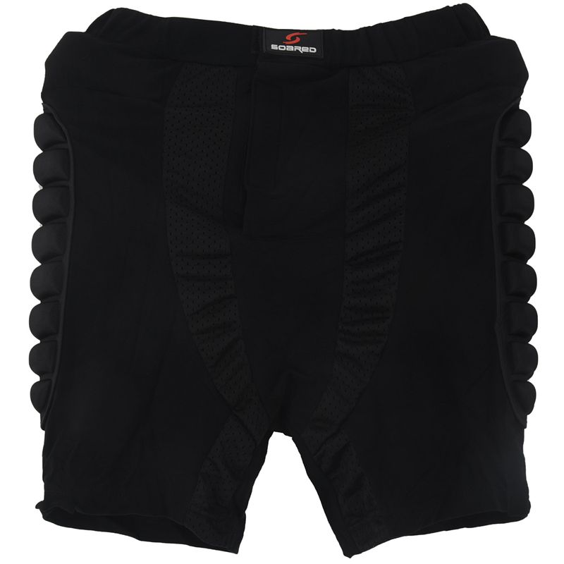 Super sell-pantalones cortos protectores de cadera para exteriores Skate Snowboard Pants, negro L: Default Title