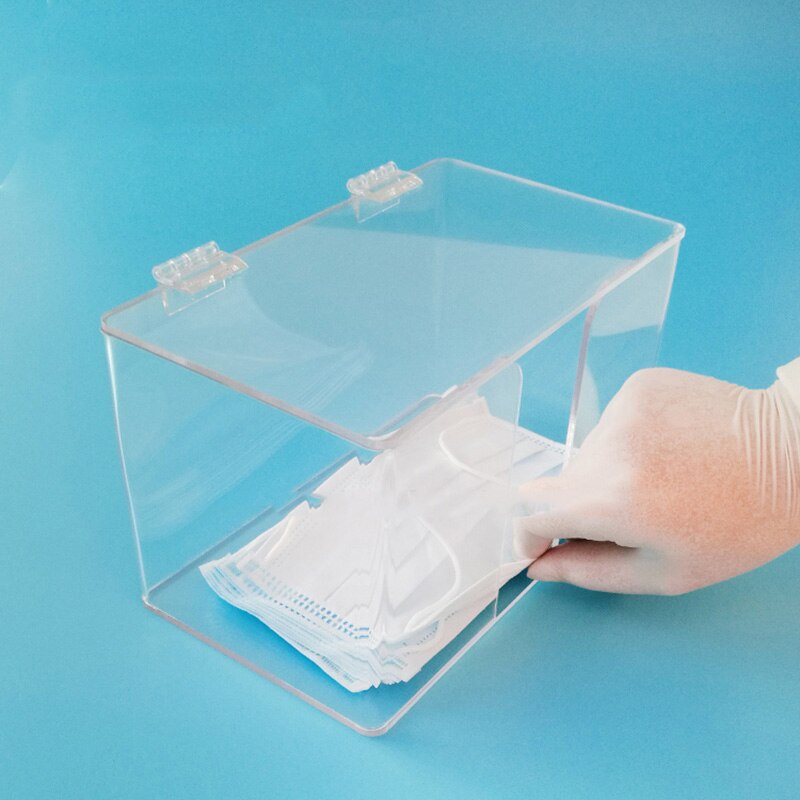 Dental Transparent Acrylic Resin Organizer Dental Composite Resin Holder for Teeth whitening: 1 Pcs for Masks