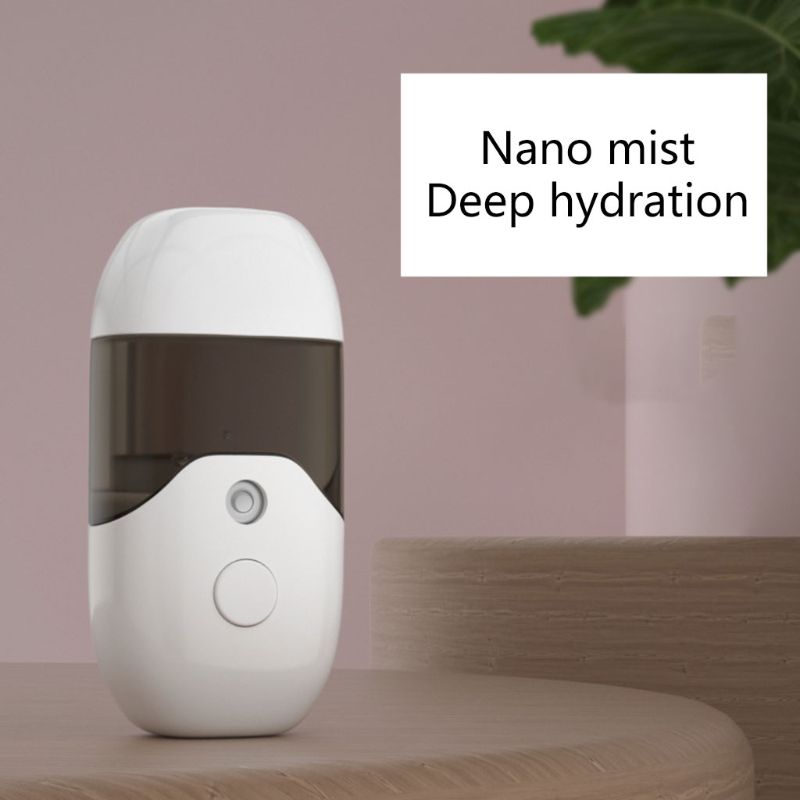 50ml Mini Electric Automatic Alcohol Sprayer Humidification USB Rechargeble Portable Alcohol Dispenser for Hand Disinfection