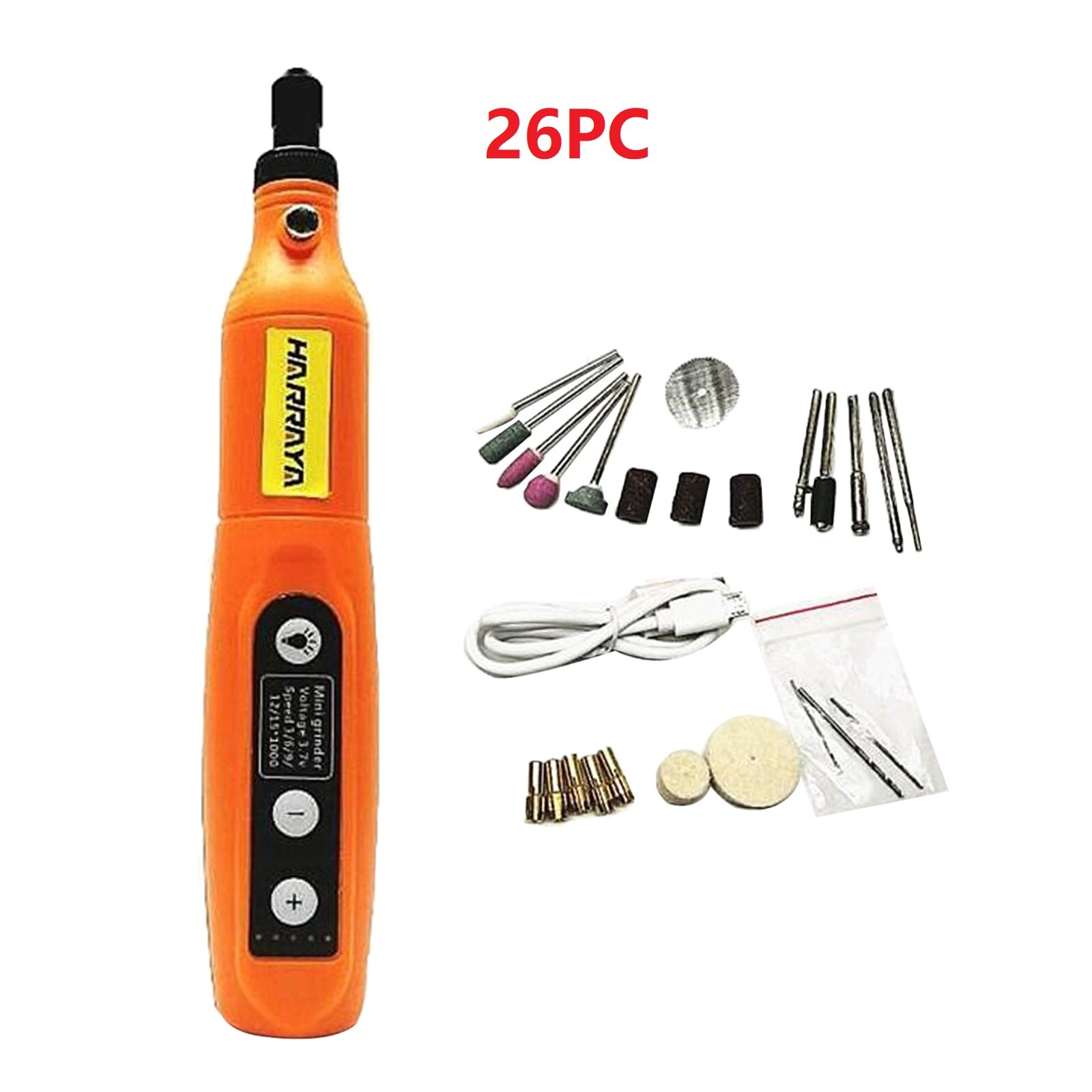 Mini Electric Grinder Sander Engaver Drill Pen Kit for Small Crafts Projects