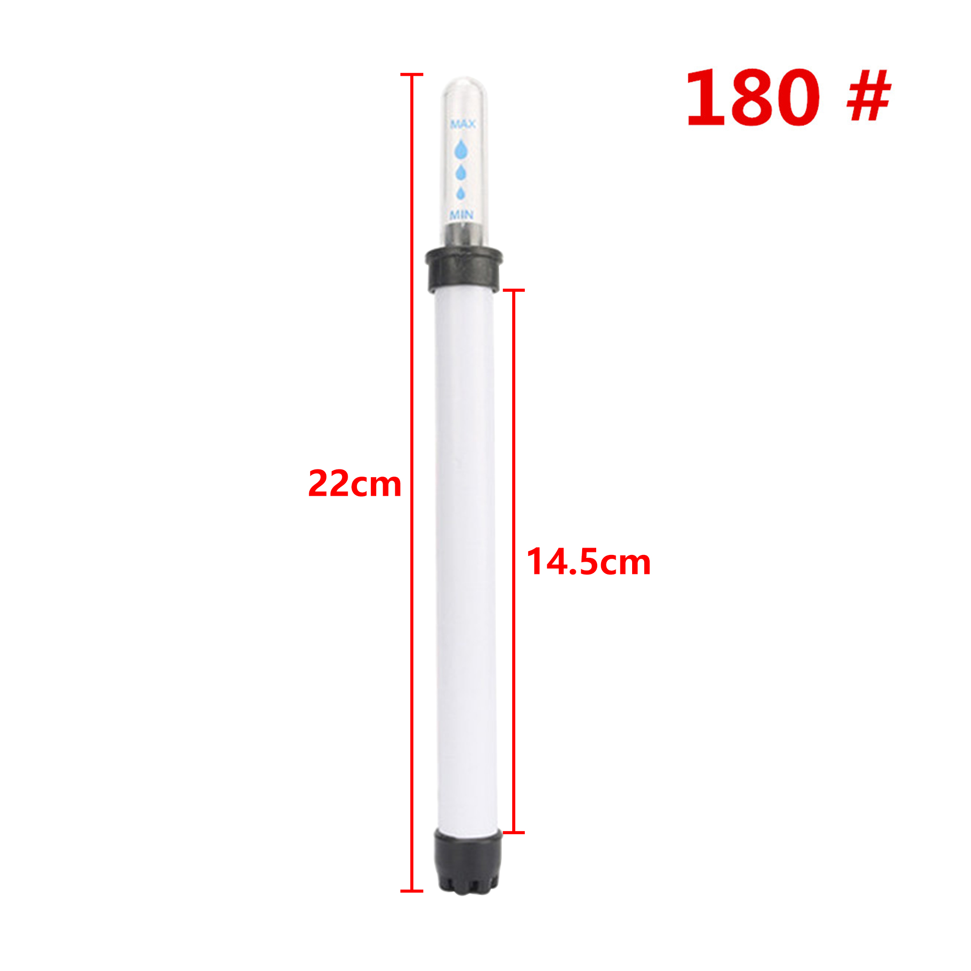 Indoor Plants Water Level Indicator Meter Probe Water Level Gauge Buoy Indoor Potted Hydroponic Plant Level Indicator: grey