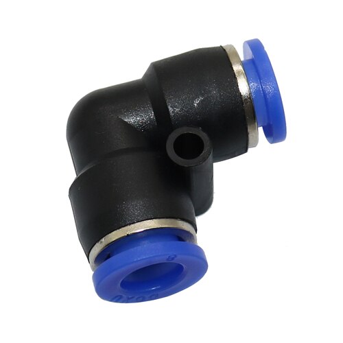 8 mm Locking connector Plastic Joint for Low Pressure Mist Cooling Nozzle Agriculture Garden hose quick connector 5 Pcs: Elbow connector